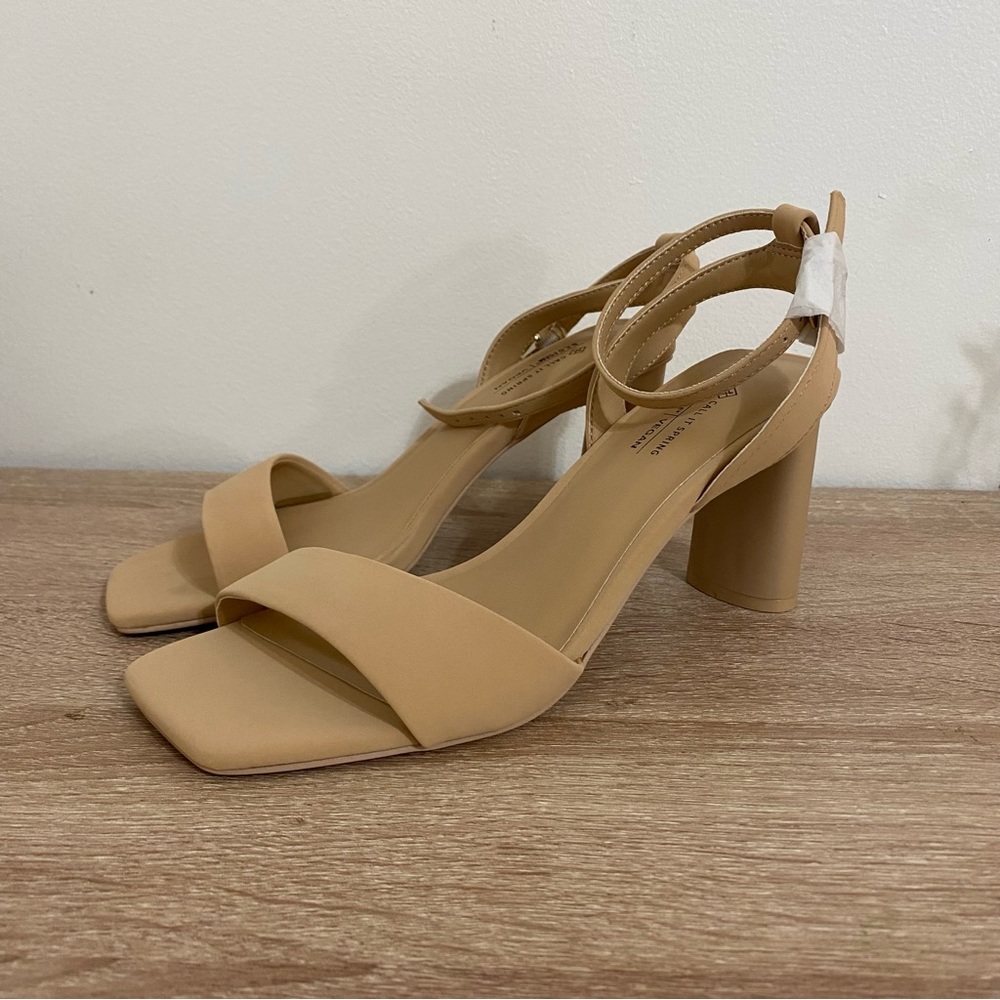 mid block heel sandals🌷